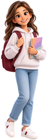 ragazza delle medie