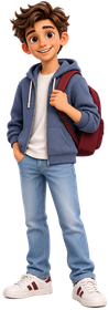 ragazzo delle medie